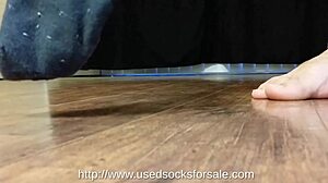 Gay Verbal Domination with Sweaty Nylon Dress Sock Fetish Roleplay