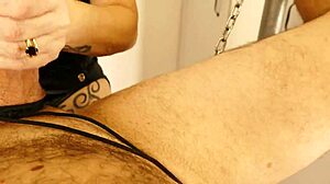 Backstage milf blowjob, so funny!