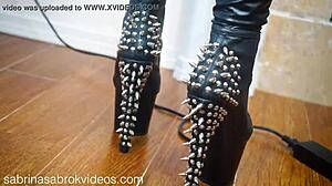 sabrina sabrok ass licked, deepthroat blowjob, fucking creampie