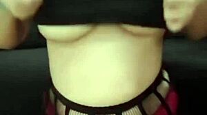 the horny pinay wife masturbates for her lover in this cuckold scene