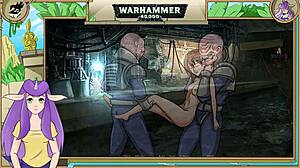 Warhammer 40k inquisitor trainer part 13 featuring intriguing anime-style characters.