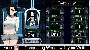 Conquering Worlds with Your Waifu in Erotic Anime Sex Game