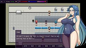 city of secret pt 3 - horny slut exposes herself in class hentai gameplay