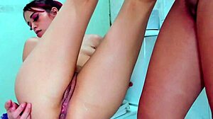 Intimate Bathroom Scene With Lucy Mulan And Rachel