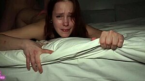 18-year-old Nicole Murkovski takes a deep hard pounding! Her tight body handles every wild thrust.