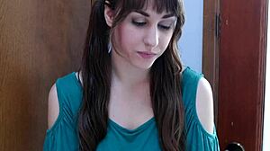 Stepdad Impregnates Slutty Stepdaughter with Braces in Dirty Talk Session. Father-in-Law Fantasy Comes Alive.