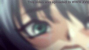 Watch the hentai ninja get pussy and anal fucked in arena.