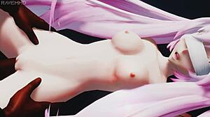 i'm miku begging for that big black cock in missionary position with creampie