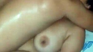 Two studs dominating married Karina in wild action