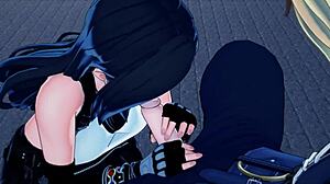 Tifa from final fantasy 7 getting fucked by cloud in hentai