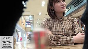 Shaved hairless creampie masturbation session