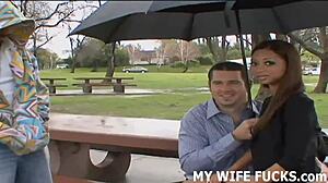 Strangers fuck me hard with big black cocks