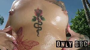 Latina luna legend drilled by big black cock