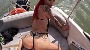 Ariel E O A Capitao Shows Off Tight Pussy