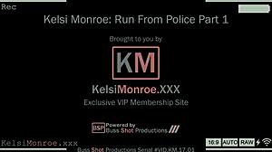 Kelsi Monroe Flees Police in Wild Latina Chase - Part 1