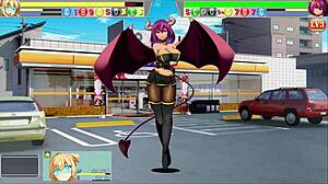 want to play this hentai battle game? search for ドリビレ on google