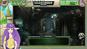 Warhammer 40k inquisitor trainer part 13 featuring intriguing anime-style characters.