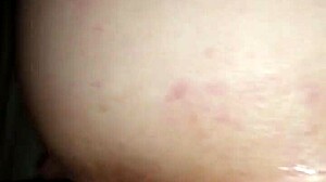 sexy ass wife bends over in doggy with vibrator