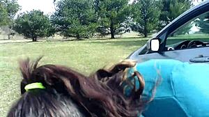 Public cumwalk turns heads