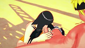 naruto sex video with hinata featuring blowjob and creampie
