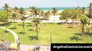 Cuban Latina Angelina Castro Banged On Rooftop