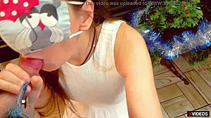 Step Sister Shares Pussy After Christmas