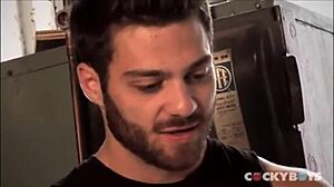 Model Takes Hard Ass Fuck In Threesome