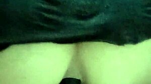 Young girl easily takes anal toys and masturbates with dildo in detailed session.