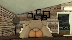 Fucking Girlfriend In Various Poses On Roblox