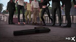 Treasure Of Nadia Gets Ass Fucked And Facialized By Brunette!