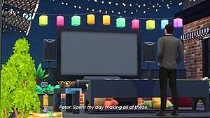 Hero enjoys naughty night off in 3D hentai