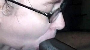 Teasing Sucking Of Black Cock With Blowjob Action