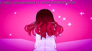 I watch 3D novia cachonda cum on big cock