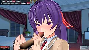 3D Hentai Fate FGO: Sakura's Squirting Love with Senpai