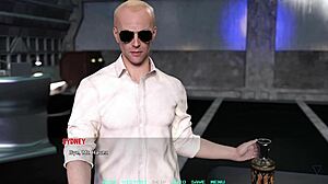 big tits group celebrates mission in hentai game