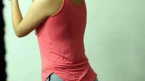 Amateur sucks stepbro in pov while fingering and cumming!