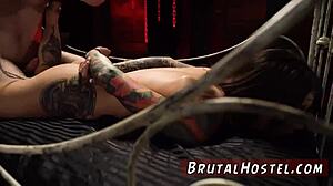 my sexy brazilian teen ass bound tight for extreme hardcore