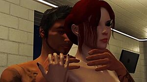 BRIBING SECURITY with ANAL FUCK!