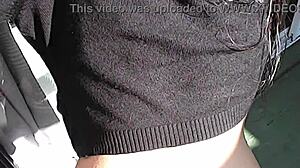 Outdoor Milf Pissing With Big Natural Tits And Crazy Lover