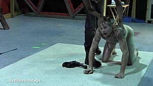 Mikeal EXPLORES His SKINNY New SUB Boy Chad In BDSM Bondage