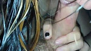 Faith, the slutty hooker, engages in detailed acts.