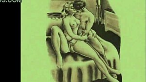 Vintage Erotic Drawings for Retro Fans