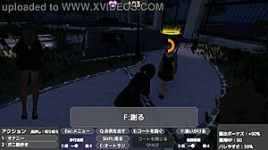 sereka-san sneaks outdoor exposure in naked coat