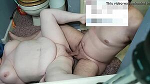 Wow, bbw creampie in hairy pussy!