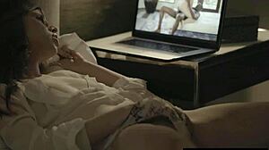 Anya Olsen's first interracial on Blacked