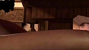 3D MILF GETS BIG DICK HANDJOB