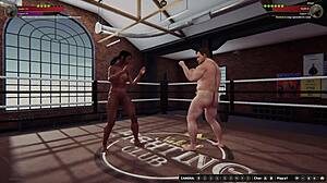 Ethan Vs Dela III Naked Fighter 3D