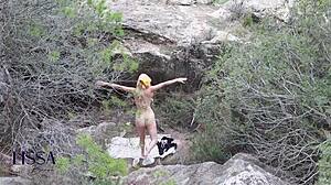 why are you doing yoga with a stranger in the forest?