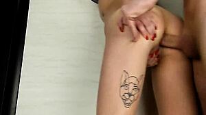 Horny stepdaughter rides and sucks cock 😏