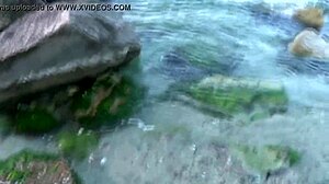 victor bloom with latinas outdoor public